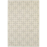 Vista Home Elance Geometric Trellis Heathered Area Rug
