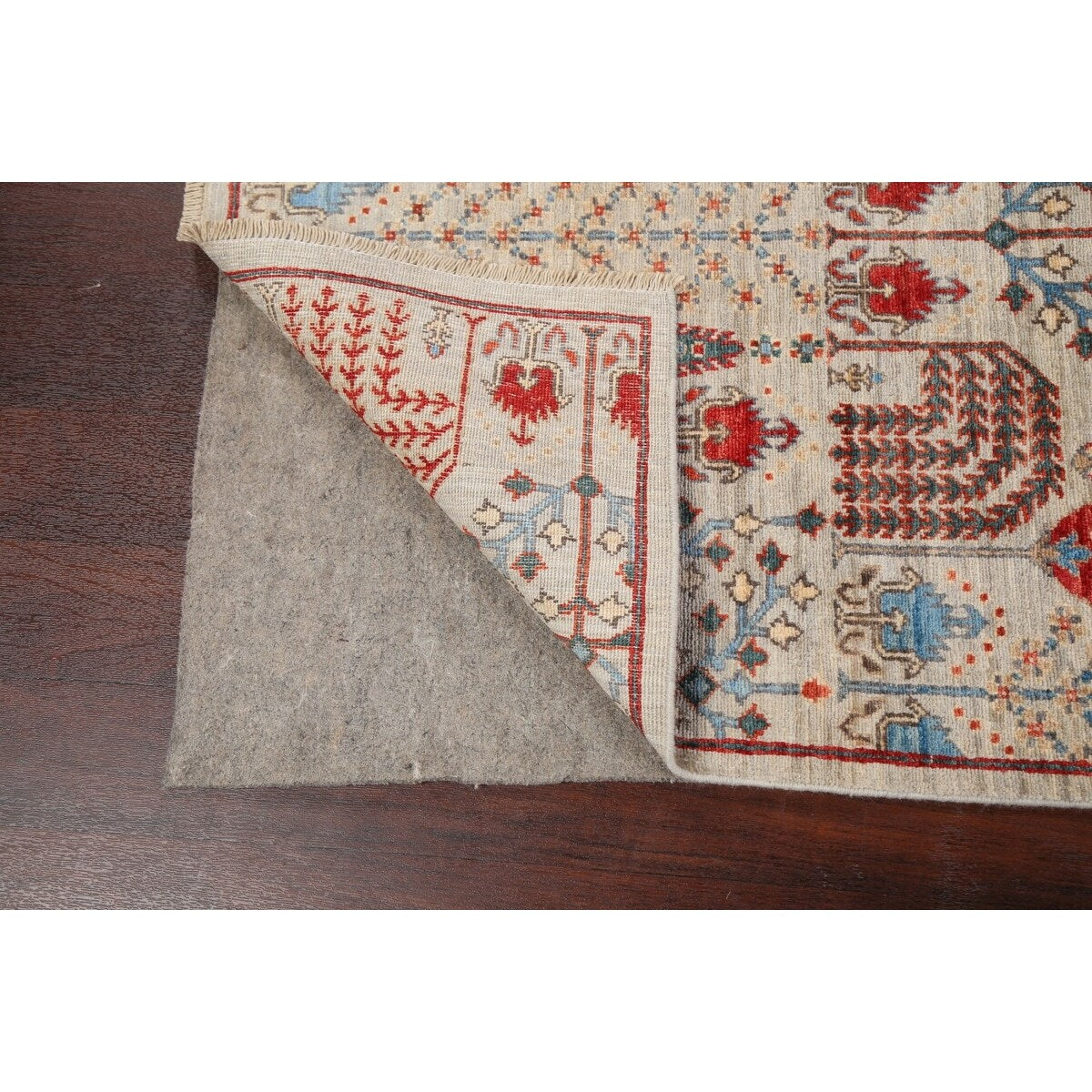 Geometric Tribal Kazak Oriental Home Decor Area Rug Wool Hand-knotted - 6'2" x 9'1"