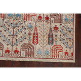 Geometric Tribal Kazak Oriental Home Decor Area Rug Wool Hand-knotted - 6'2" x 9'1"