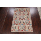 Geometric Tribal Kazak Oriental Home Decor Area Rug Wool Hand-knotted - 6'2" x 9'1"