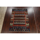 Geometric Tribal Kazak Oriental Living Room Area Rug Wool Hand-knotted - 6'10" x 9'9"
