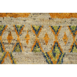 Geometric Tribal Moroccan Oriental Rug Handmade Bedroom Wool Carpet - 3'4" x 6'5"