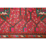Geometric Turkoman Persian Wool Area Rug Hand-knotted Bedroom Carpet - 1'9" x 2'7"