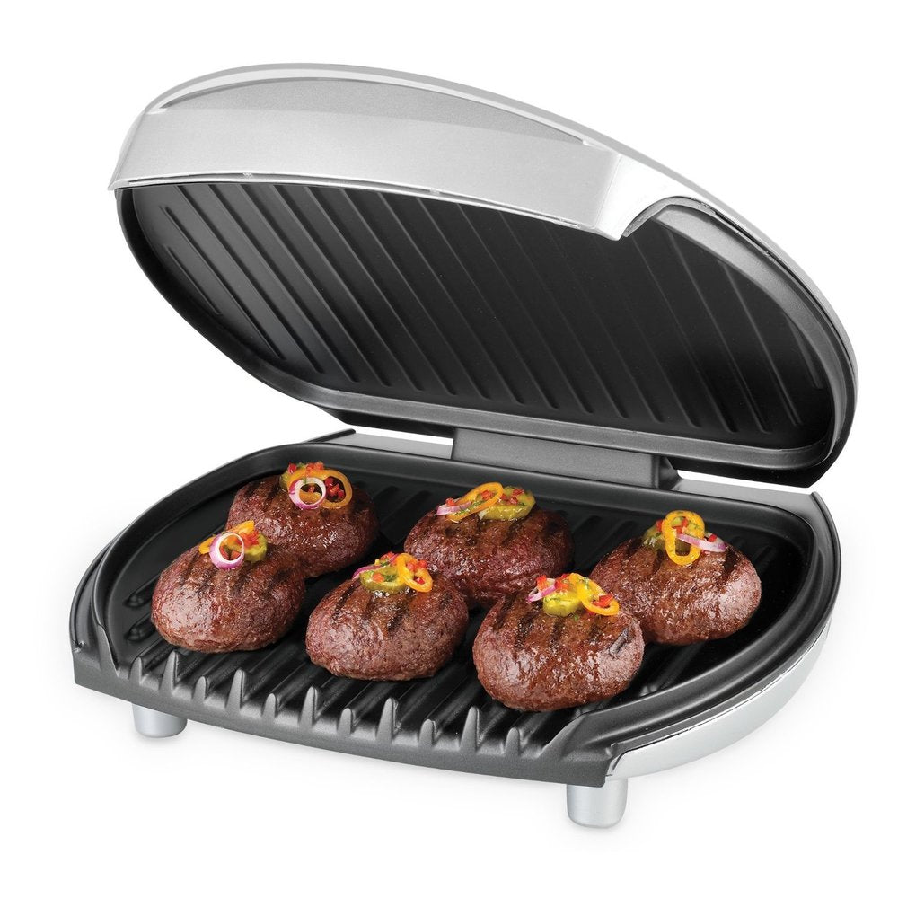 George Foreman GR0030P Jumbo Size Power Press Grill – Overstock