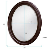 George Oil Rubbed Bronze Wall Mirror