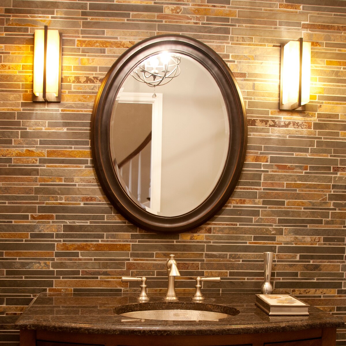 George Oil Rubbed Bronze Wall Mirror