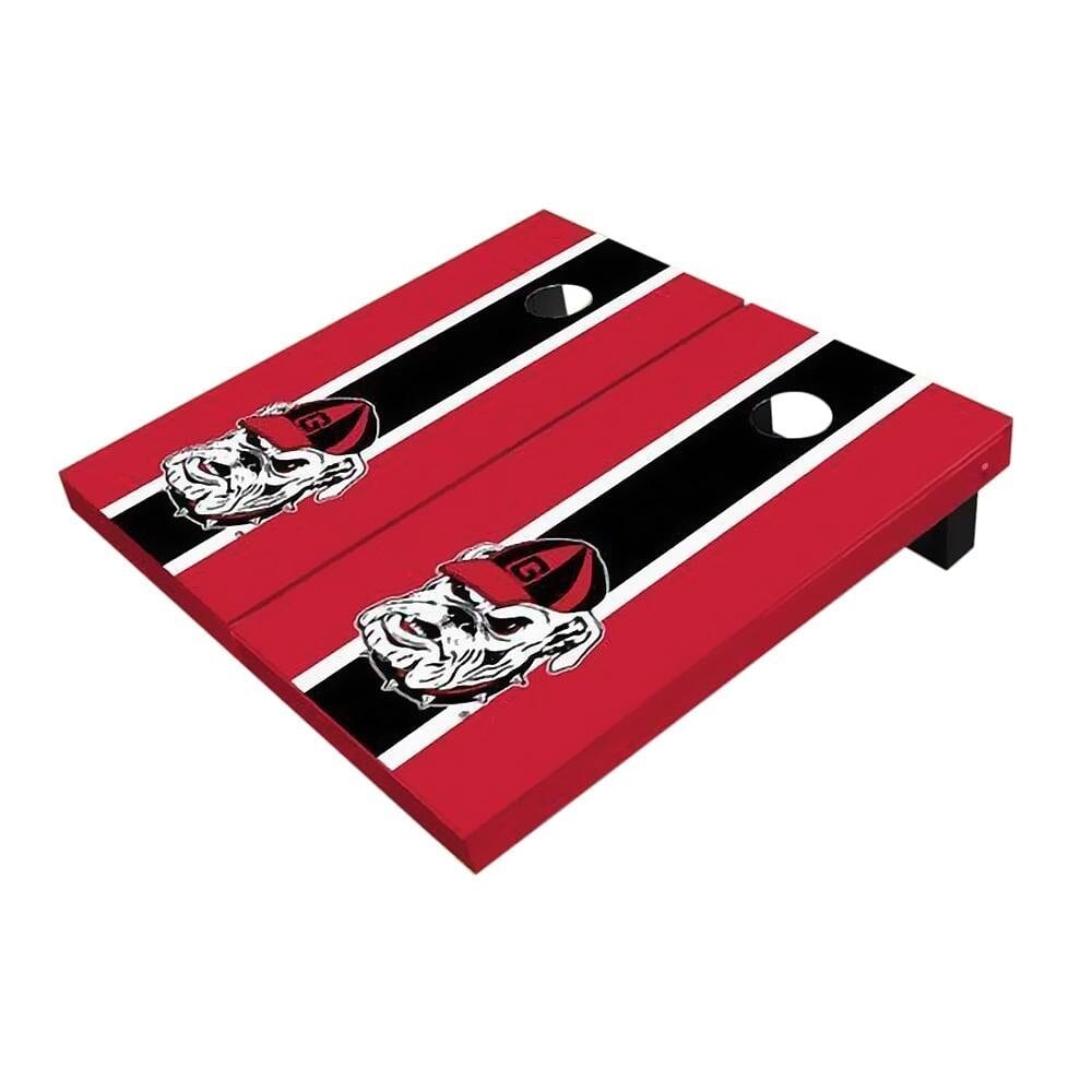 Georgia Bulldogs Black And Red Cornhole Boards