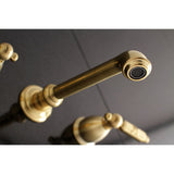Kingston Brass Georgian 3-Hole Wall Mount Roman Tub Faucet