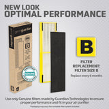 GermGuardian Filter B HEPA Pure Genuine Replacement Filter for Air Purifiers, FLT4825