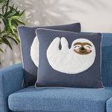 Mireille Striped Fabric Pillow (Set of 4) by Christopher Knight Home
