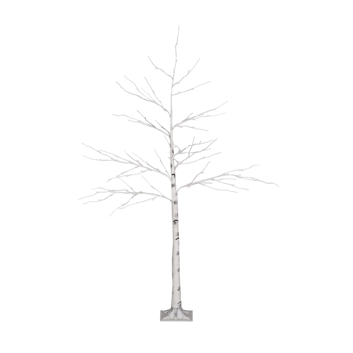 Geromin Lit Artificial Twig Birch Tree White Lights 6' Pre by Christopher Knight Home