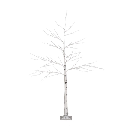Geromin Lit Artificial Twig Birch Tree White Lights 6' Pre by Christopher Knight Home