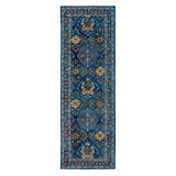 Gertmenian Brea Annet Traditional Oriental Border Blue Area Rug