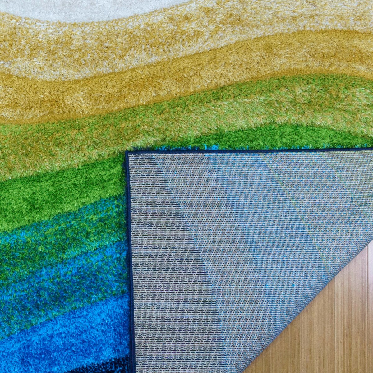 Gertmenian Cali Modern Abstract Thick Soft Deep Plush Shag Area Rug
