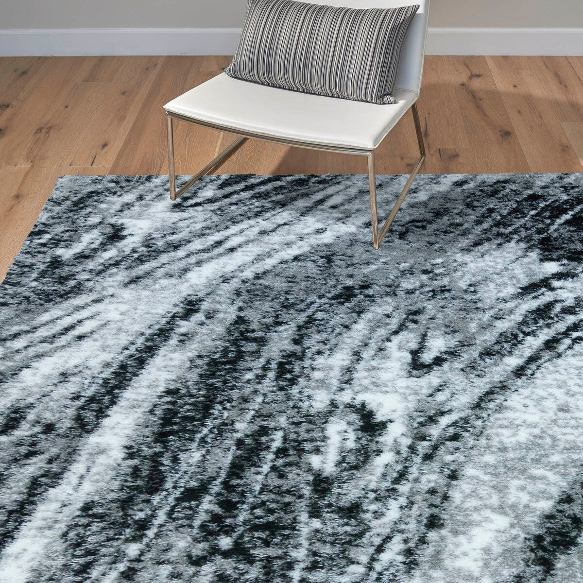Gertmenian Cali Modern Abstract Thick Soft Deep Plush Shag Area Rug