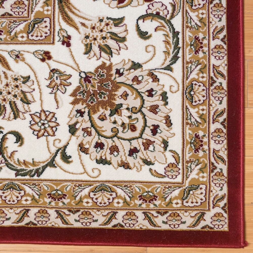 Gertmenian Majestic Cambridge Red Traditional Border Area Rug
