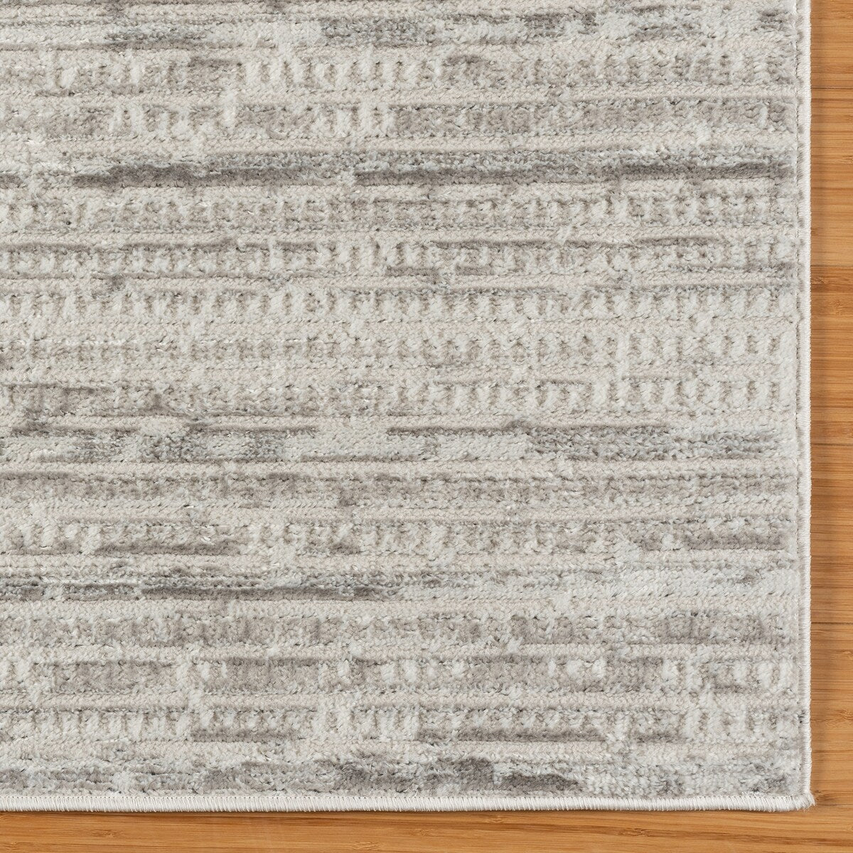 Gertmenian Missha Polyester Modern Tonal Ombre Solid High-Low Indoor Area Rug