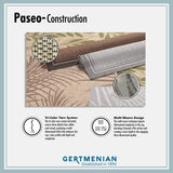 Gertmenian Paseo Tedo Red Transitional Scroll Boarder Indoor/ Outdoor Area Rug