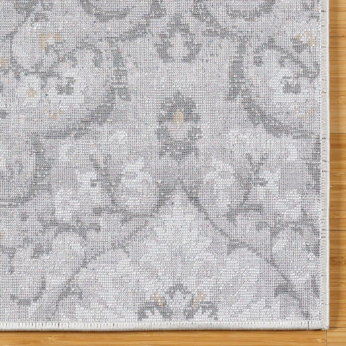Gertmenian Quattro Tunny Gray Polypropylene Transitional Area Rug