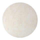 Gertmenian Thayer Solid Modern Ivory Shag Area Rug