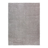 Gertmenian Thayer Solid Modern Light Grey Shag Area Rug