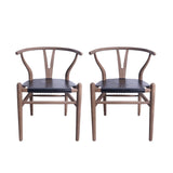 Gessford Ash Wood Dining Chairs (Set of 2) by Christopher Knight Home