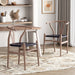 Gessford Ash Wood Dining Chairs (Set of 2) by Christopher Knight Home