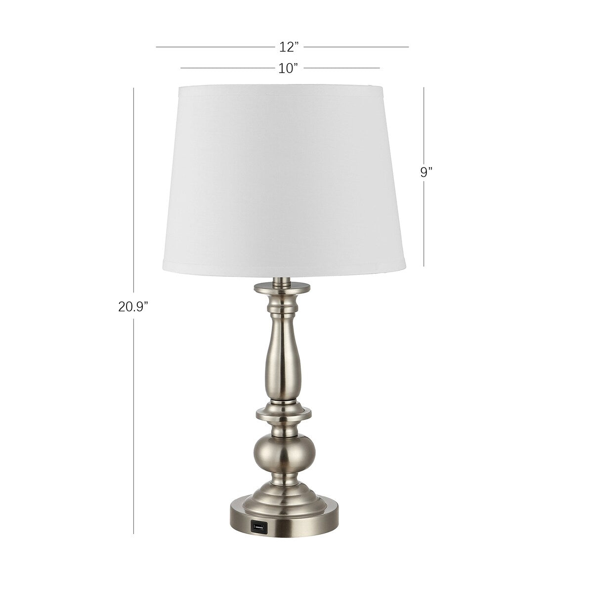 GetLedel Retro Vintage Table Lamp Set for Living Room Bedroom