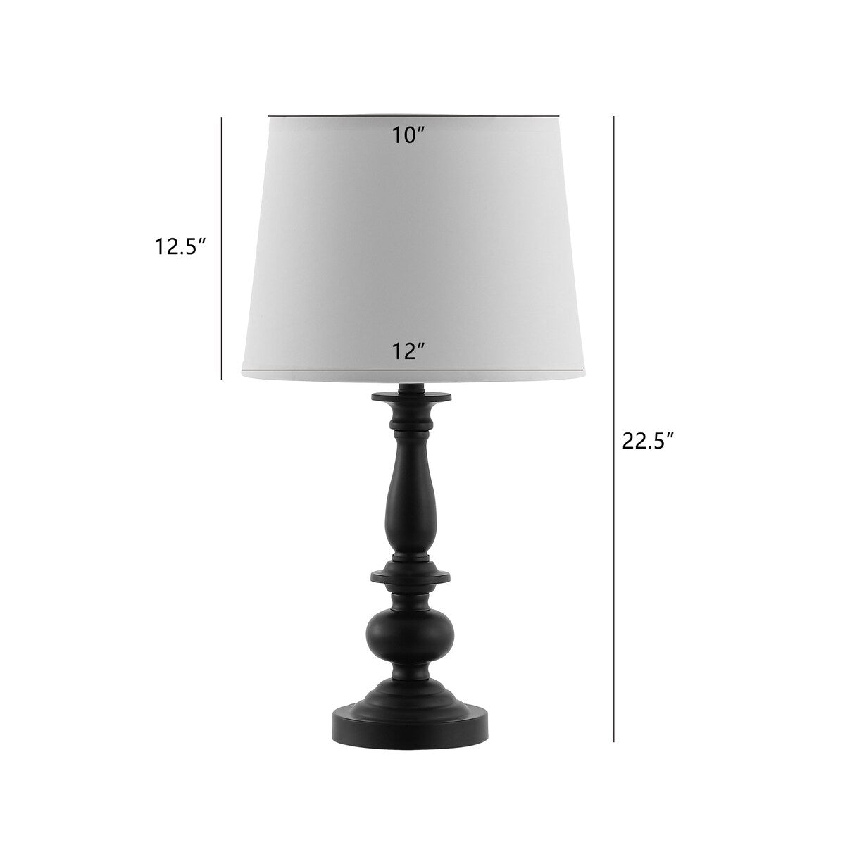 GetLedel Retro Vintage Table Lamp Set for Living Room Bedroom