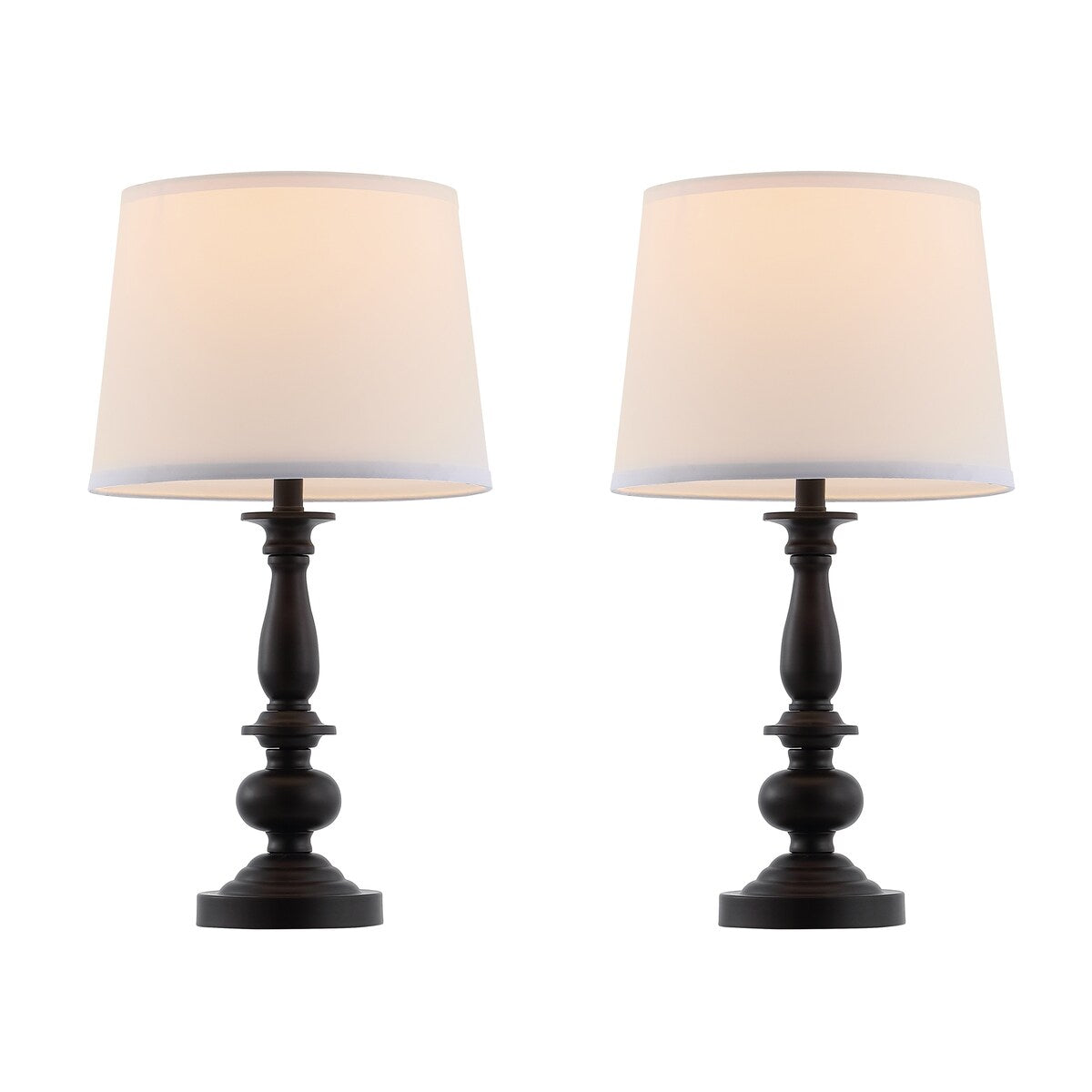 GetLedel Retro Vintage Table Lamp Set for Living Room Bedroom