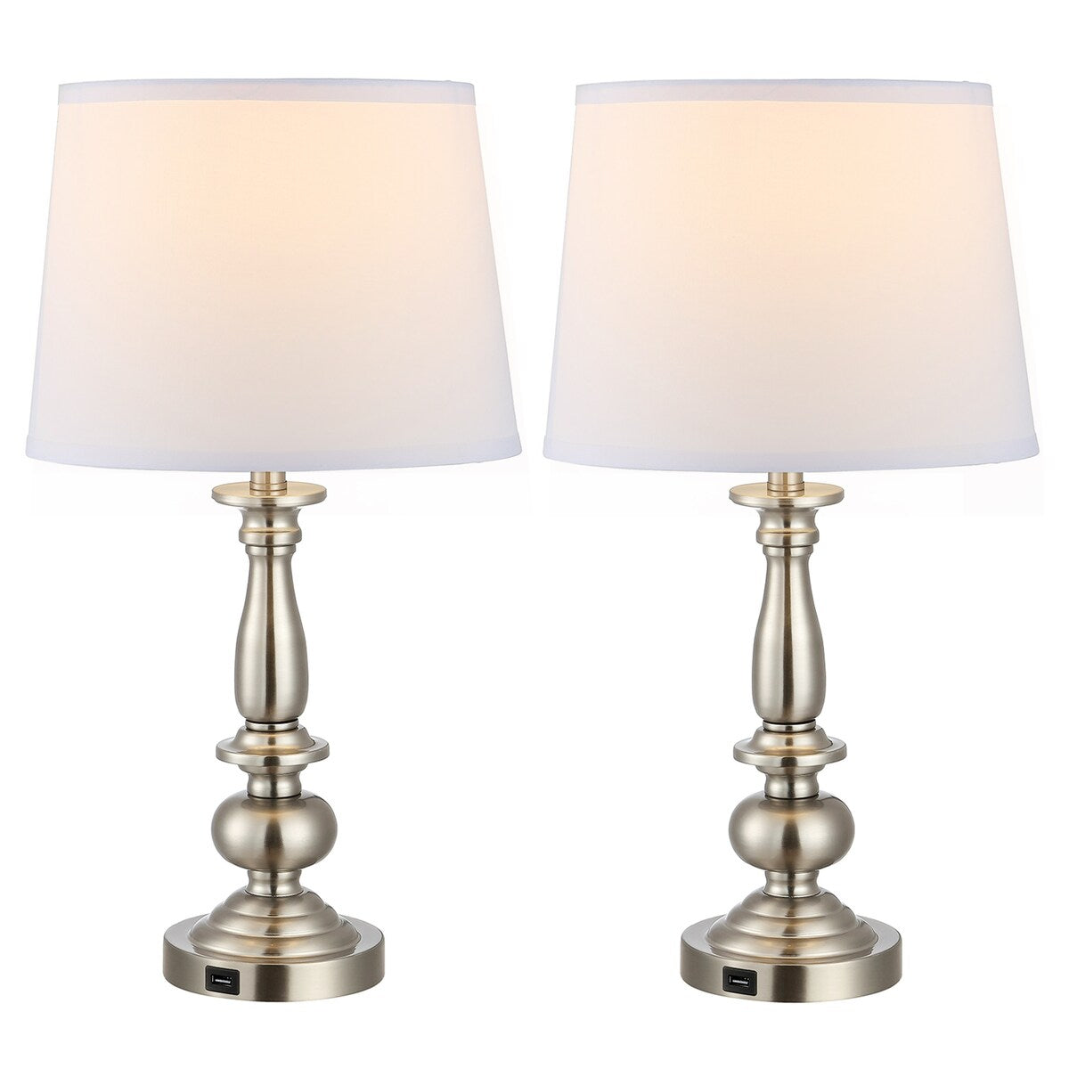 GetLedel Retro Vintage Table Lamp Set for Living Room Bedroom