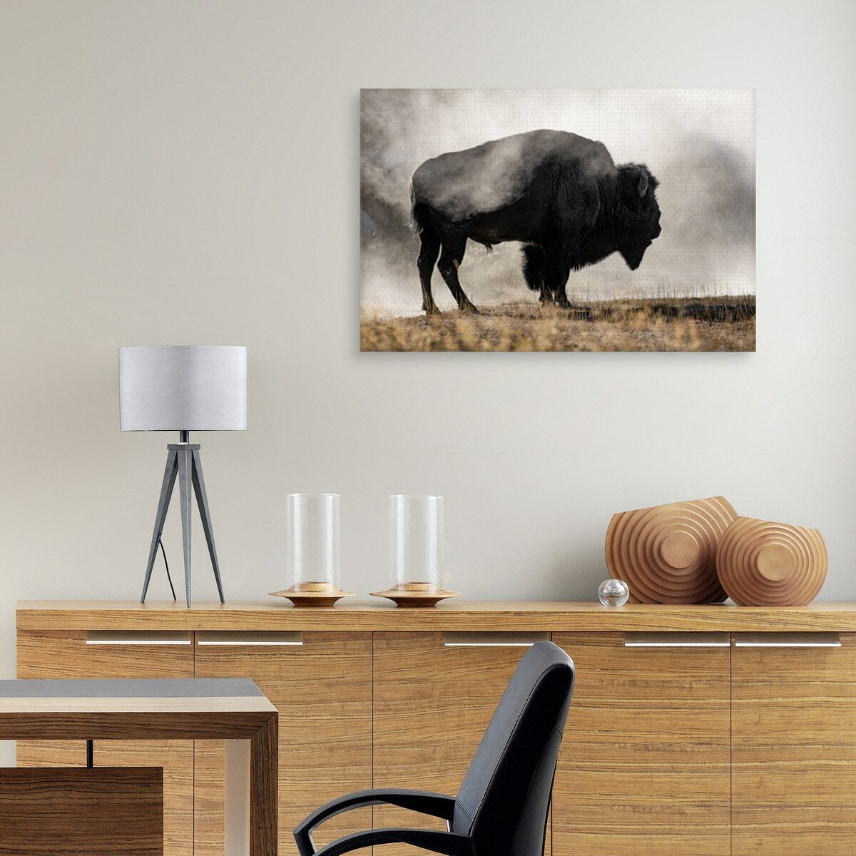 Geyer Basin by Danita Delimont Canvas Art Print