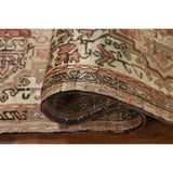 Gharajeh Persian Vintage Runner Rug Hand-Knotted Wool Carpet - 2'4"x 6'4"
