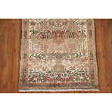 Gharajeh Persian Vintage Runner Rug Hand-Knotted Wool Carpet - 2'4"x 6'4"