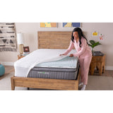 GhostBed 3 Inch Cooling Gel Memory Foam Mattress Topper - Waterproof Cover, Protector & Topper in One