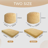Giant Bean Bag, Corduroy Convertible Beanbag Folds from Lazy Chair to Floor Mattress Bed