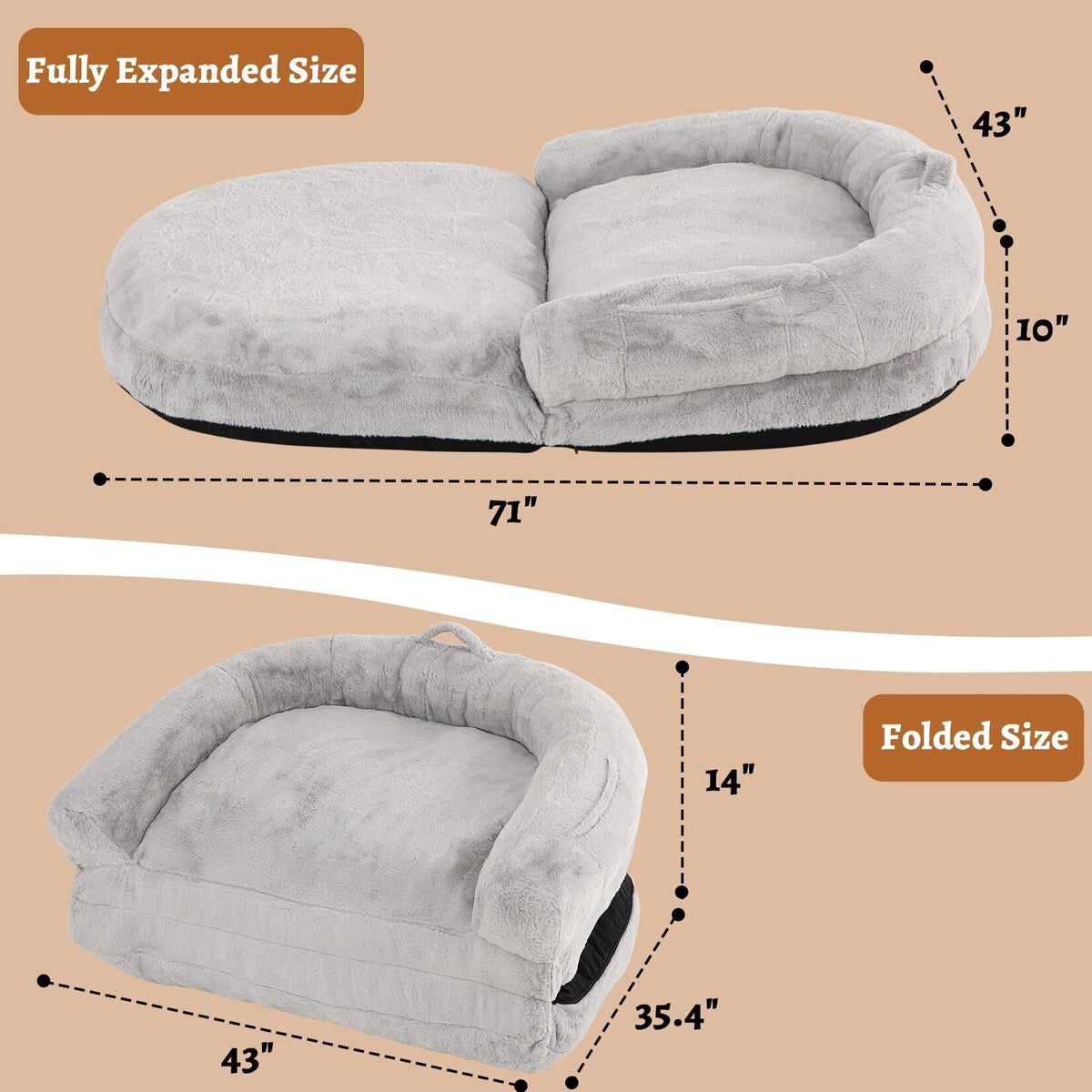 Giant Dog Bed for People
