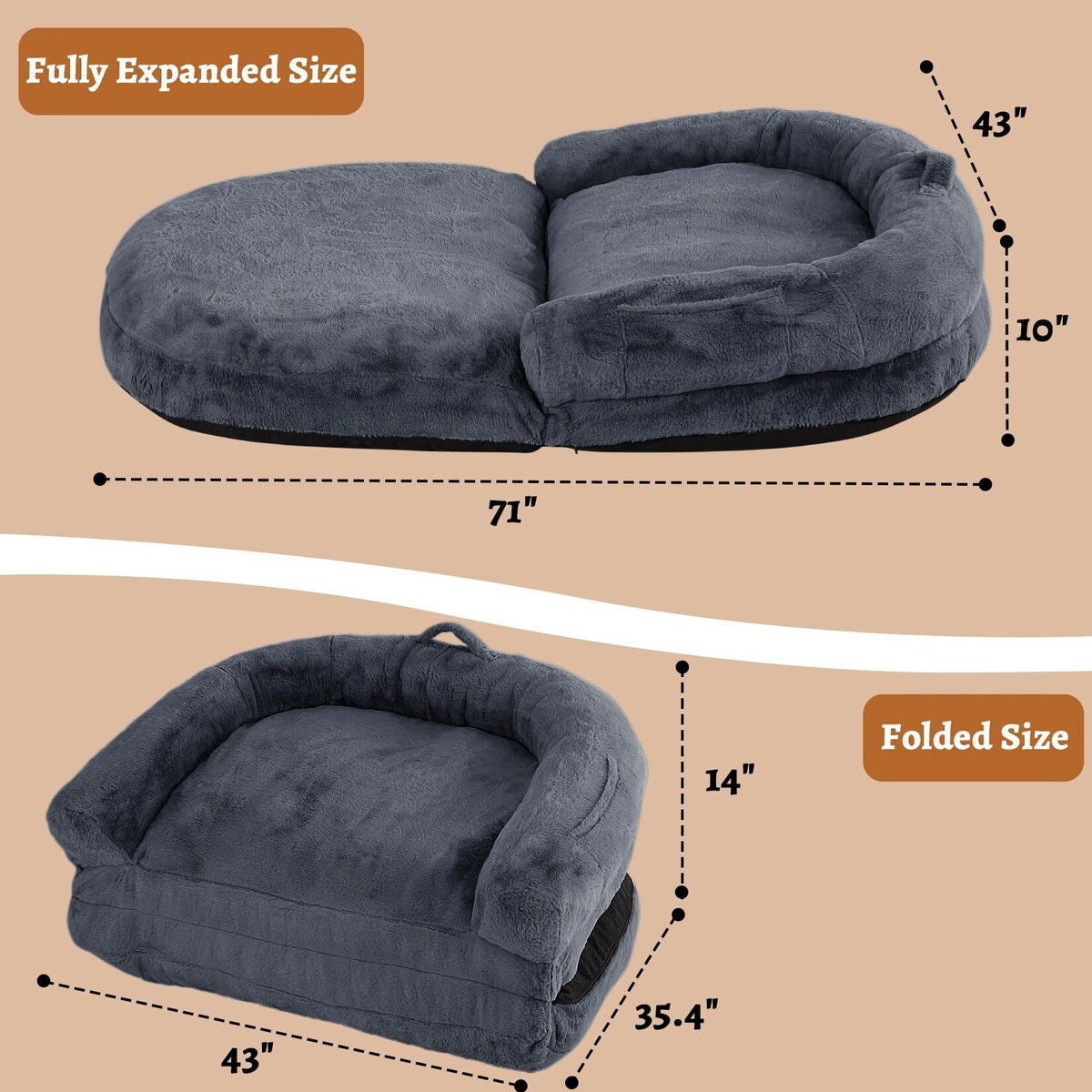 Giant Dog Bed for People