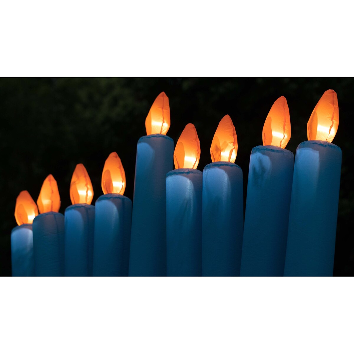 Giant Hanukkah Inflatable Menorah