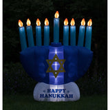 Giant Hanukkah Inflatable Menorah