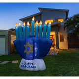 Giant Hanukkah Inflatable Menorah