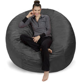 6-foot Memory Foam Bean Bag Chair