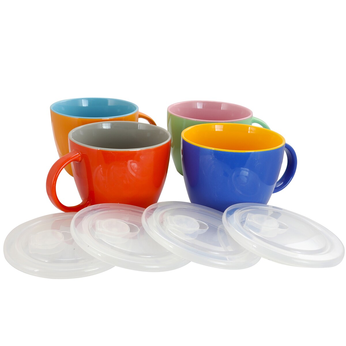 Gibson On The Go 25 oz Soup Mug set of 4