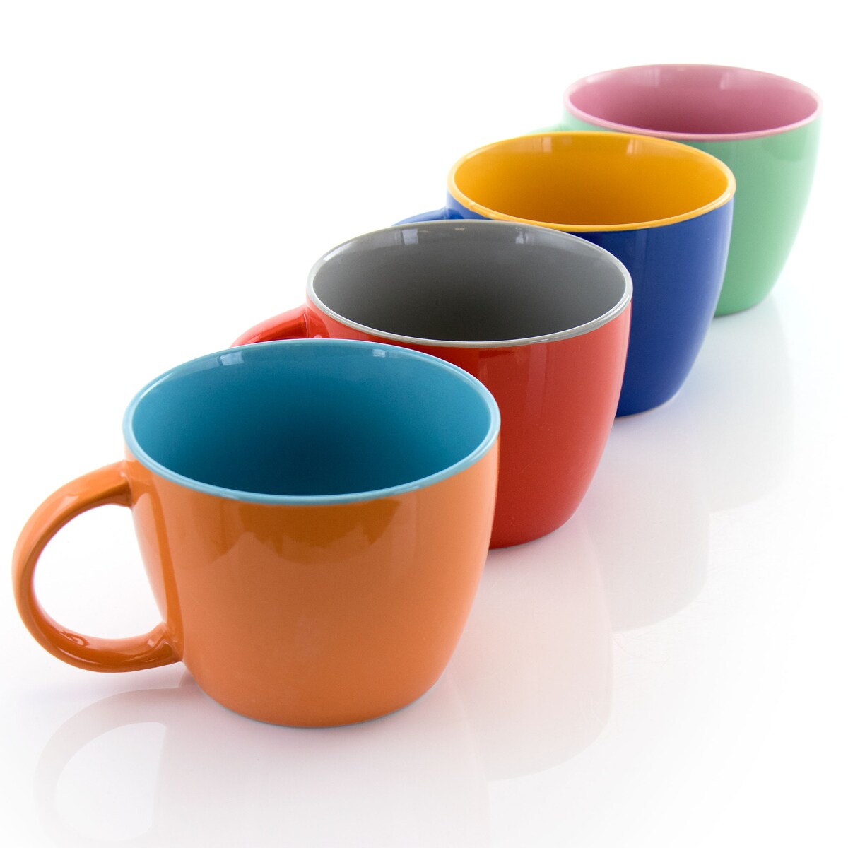 Gibson On The Go 25 oz Soup Mug set of 4