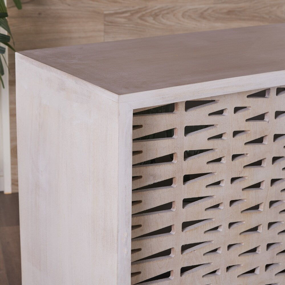 Gibson Wood Sideboard Buffet Cabinet with Sliding Door by Christopher Knight Home