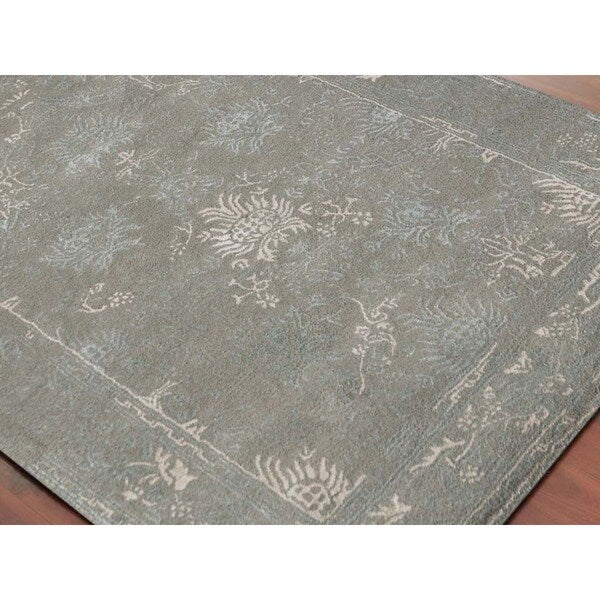 Gideon Modern Design Hand-tufted Rug (2' x 3') - 2' x 3' Oval