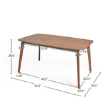 Gideon Wood Dining Table by Christopher Knight Home