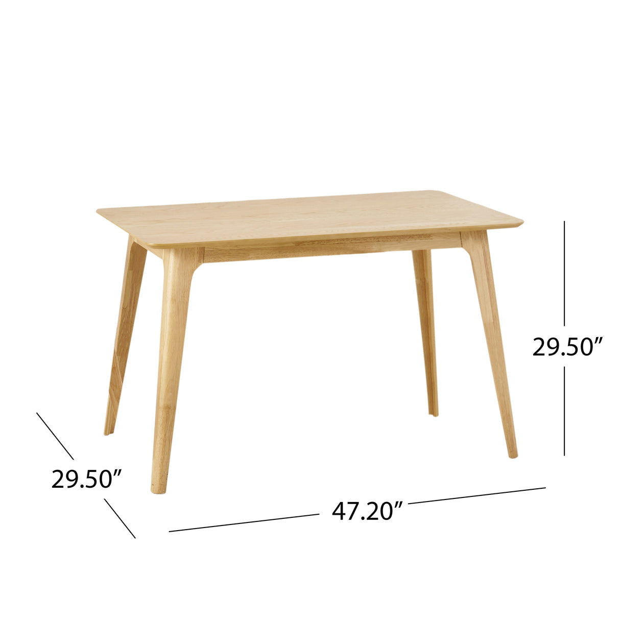 Gideon Wood Dining Table by Christopher Knight Home