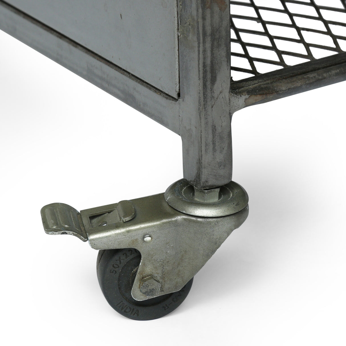 Gieke Industrial Handcrafted Mango Wood Shoe Rack by Christopher Knight Home