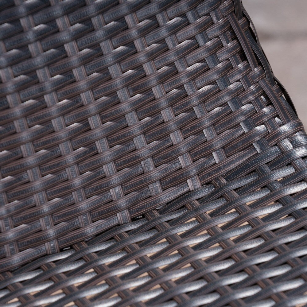 Gila Outdoor Wicker Dining Chair (Set of 2) by Christopher Knight Home